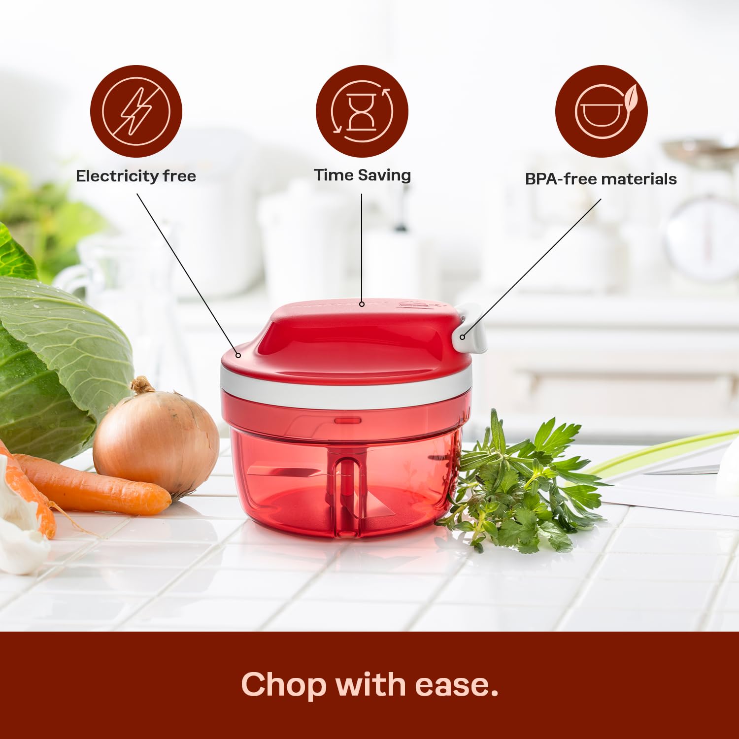 Amazon.com: Tupperware SuperSonic Chopper Compact: Home & Kitchen